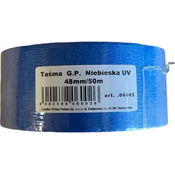 Maskovací páska UV modrá 48mm 50m SCHULLER