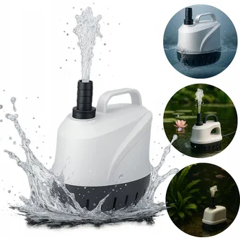 Čerpadlo PONORNÉ ČERPADLO DO AKVÁRIA, JEZÍRKA, PROVZDUŠŇOVÁNÍ, FONTÁNA 6W 500L/h