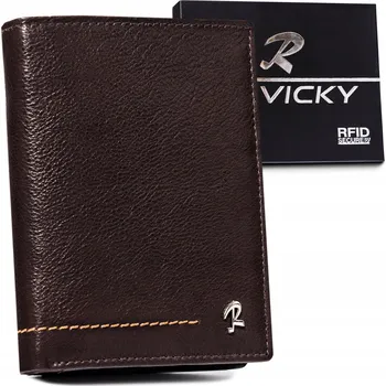 Peněženka Peněženka Rovicky , přírodní kůže, hnědá - muž
