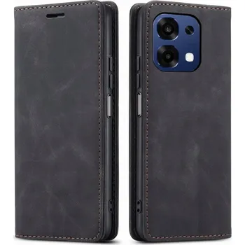 Pouzdro na mobilní telefon Pouzdro pro Oppo A6 Pro 5G KOŽENÉ MAGNETICKÉ SMART MAGNET CASE
