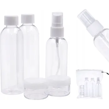 Kosmetická taška Kosmetická taštička Cadro Pojemniki podróżne na kosmetyki bezbarvá