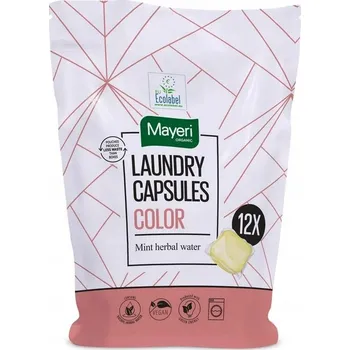 Kapsle na praní Kapsle na praní barevných tkanin / Mayeri MintHerbalWater / 12x20g 12pr