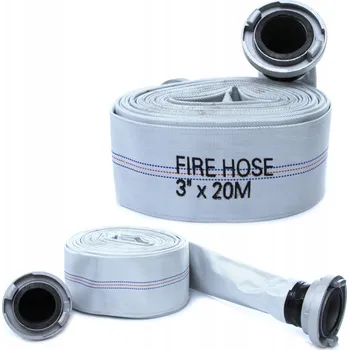 Zahradní hadice MARPOL HASIČSKÁ HADICE NA ŽUMPU ŠPINAVOU VODU 3'' 20M S KONCOVKAMI