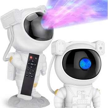 Dětské svítidlo LASEROVÝ PROJEKTOR NOČNÍ OBLOHY Noční Lampa LED Projektor Pro Děti ASTRONAUT