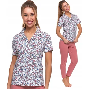 Dámské pyžamo Moraj dámské pyžamo bavlna vícebarevné, velikost XXL