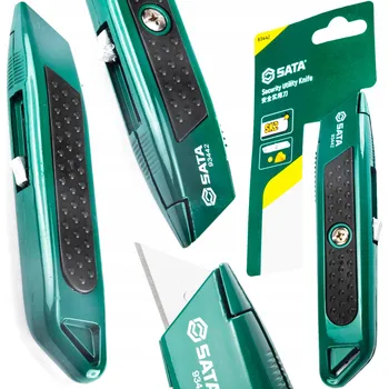 Pracovní nůž NŮŽ ODLAMOVACÍ NŮŽ NA TAPETY KOVOVÝ 19mm ČEPEL SATA