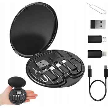 Sada 6v1 adaptérů Type-C MULTI CHARGER KIT TSG-429 s přihrádkami na SIM karty