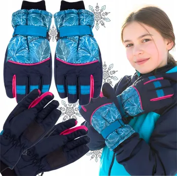 Rukavice YOCLUB dětské pětprsté rukavice pro děti od 6 let