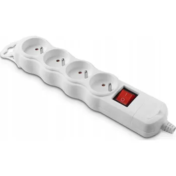 Elektrická zásuvka Zásuvka, Podlahová elektroinstalační krabice Plast-Rol bílá