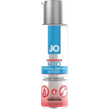 Lubrikační gel System JO H2O Anal Warming 120 ml - vodní gel s hřejivým efektem pro použití, hustý