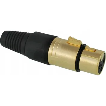 Audio kabel XLR Mikrofonní Zásuvka 3-PIN pro Montáž na Kabel VITALCO M350