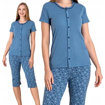 Dámské pyžamo La Penna dámské pyžamo bavlna vícebarevné, velikost L