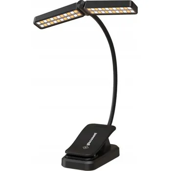 Lampička Bezdrátová lampička s klipem Wingy Glocusent Glcsnta2901, 1000 mAh, černá