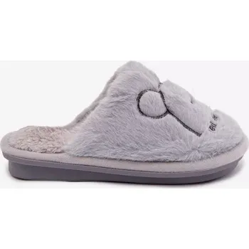 Dívčí tričko Dětské pantofle s kožešinou modré Norene 30