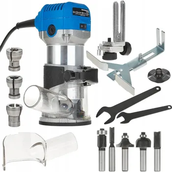 Frézka Horní frézka NA DŘEVO 710W síťová VÝKONNÁ s regulací otáček