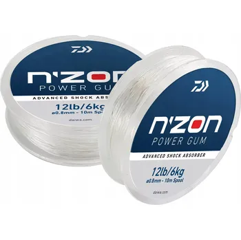 Tlumič Daiwa N zon Power Gum 10 m 0,60 mm 4 kg průhledný 1 Ks.