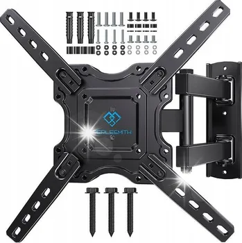 Televizní držák Otočný Držák na Televizi Perlesmith Věšák Tv 26-60 VESA Nastavitelný