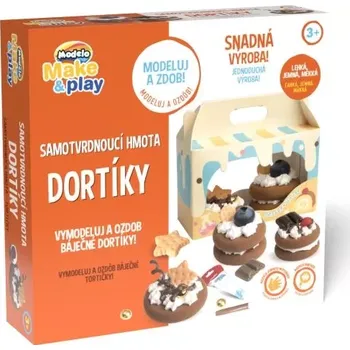 Modelovací hmota Samotvrdnoucí modelovací hmota – dortíky