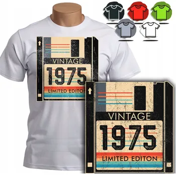 Pánské tričko TRIČKO PÁNSKÉ TRIČKO – Limitovaná klasická disketa K 50. NAROZENINÁM – XS