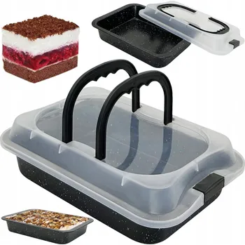 Obraz Pekáč s víkem Kinghoff, kovový, 36 x 24,5 x 5,5 cm