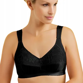 Podprsenka Zdravotní podprsenka s kapsami pro ženy po ablaci prsu Afma 83-2 černá 85D