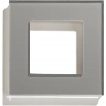 Elektrická zásuvka RÁMEČEK SKLENĚNÁ ELEKTRICKÁ ZÁSUVKA VYPÍNAČ MONTÁŽ