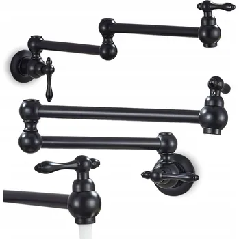 Vodovodní baterie Kuchyňská nástěnná baterie Ari CONCORD černá