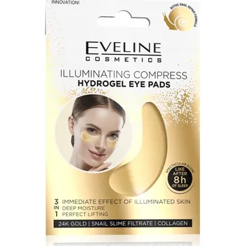 Pleťová maska Gelová maska na oči Eveline 0 ml