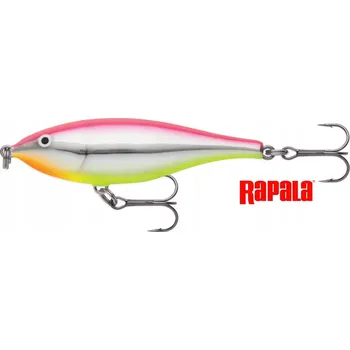 Umělá nástraha RAPALA Twitchin' Rap TWR08 EC 8cm 12g 0,2 - 0,6m Elektrický kuřecí