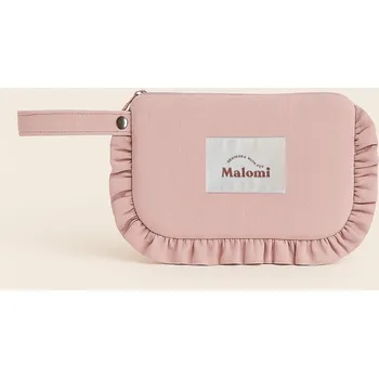 Kosmetická taška Kosmetická taštička s volánkem pink