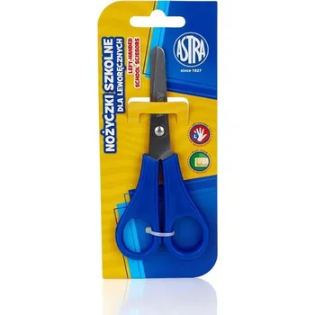 Kancelářské nůžky Školní nůžky pro leváky Astra s měřítkem