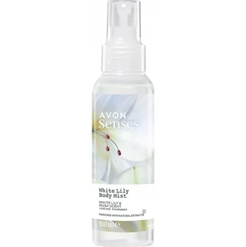 Tělový sprej Avon Senses Tělový sprej White Lily 100 ml