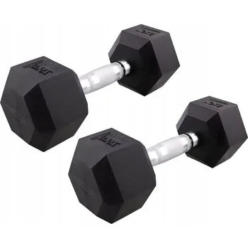 Železné činky s pevnou váhou SPORT BLAST 2x 7,5 kg