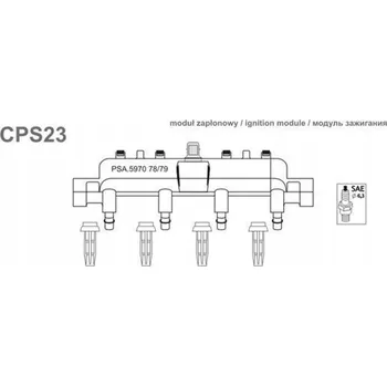 Zapalovací cívka JANMOR ZAPALOVACÍ CÍVKA CITROEN PEUGEOT