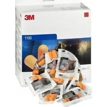 Špunty do uší Stopky 3M 1100 Vložky 50 párů