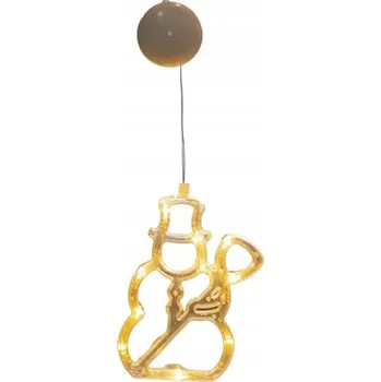 Vánoční dekorace Vánoční osvětlení ACA Lightning LED sněhulák pro až 10 světýlek, teplá bílá