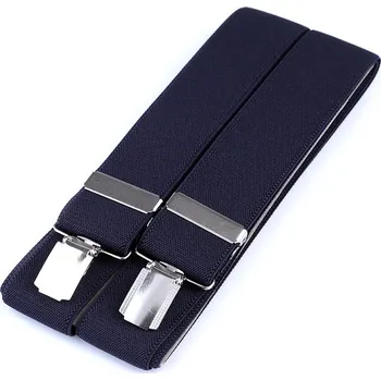 Kšandy Šle šíře 3,5 cm délka 120 cm, velké, 7 modrá tmavá