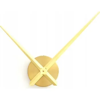 Hodiny Velký zegar ścienny 3D DIY XXL12S zlatý