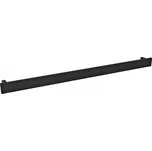 Držák na ručníky 100x6 cm, černý mat PATRON