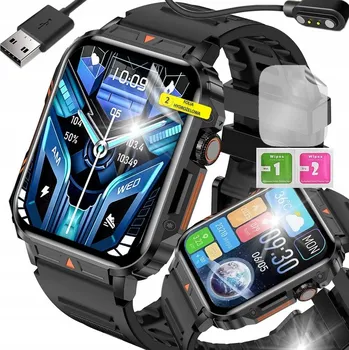 Hodinky Chytré Hodinky pánské hodinky Pl Menu Conversations Sport Watch + Fólie