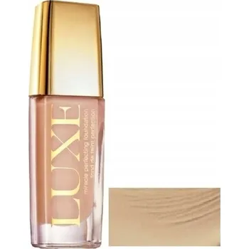 Podkladová báze na tvář Avon Luxe Beige Linen podkladová báze na obličej 30 ml SPF 11-20