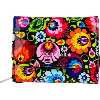Peněženka Folkstar peněženka z pravé kůže, vícebarevná - dámská