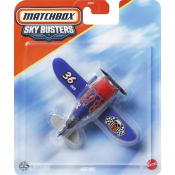 autíčko MATCHBOX SKY BUSTERS LETADLO MBX STUNT PLANE II JCM92 JDJ05
