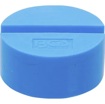 BGS technic Gumová podložka zvedáku 75x35 mm, nosnost 5t, modrá barva - BGS 72112