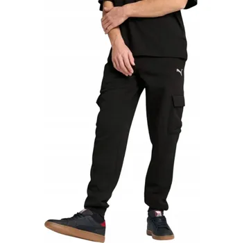 PUMA PÁNSKÉ TEPLÁKY ESS CARGO PANTS ČERNÉ vel. L