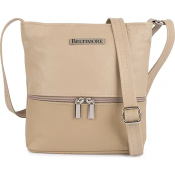 Kabelka Beltimore kabelka kabelka přes rameno přírodní kůže béžová