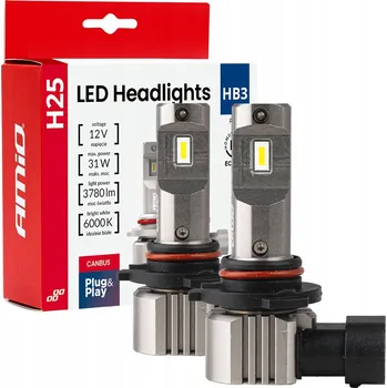 Autožárovka LED autožárovky H25 CANBUS HB3 9005 12V 31W AMIO-04714