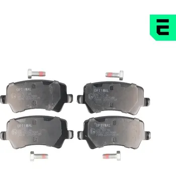 Brzdová destička Sada brzdových destiček, kotoučová brzda OPTIMAL BP-12401