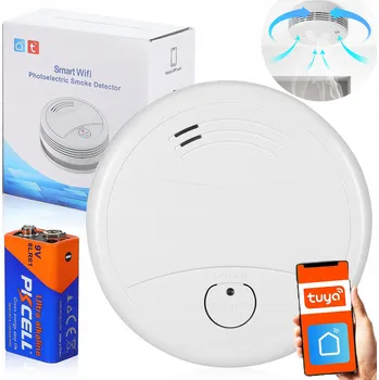 Zabezpečovací technika HLÁSIČ KOUŘE POŽÁRNÍ HLÁSIČ WIFI ALARM BEZDRÁTOVÝ HLÁSIČ TUYA SIMPLIT
