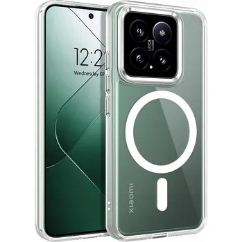 Pouzdro na mobilní telefon POUZDRO ZADNÍ KRYT MAGSAFE PRO XIAOMI 14 + SKLO